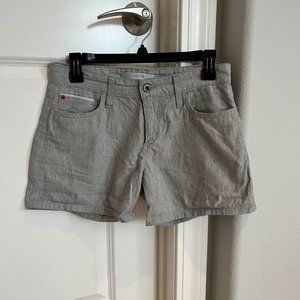 Joe's Light Wool & Cotton Shorts 90% Cotton 10% Wool Size 25 Gray NWOT